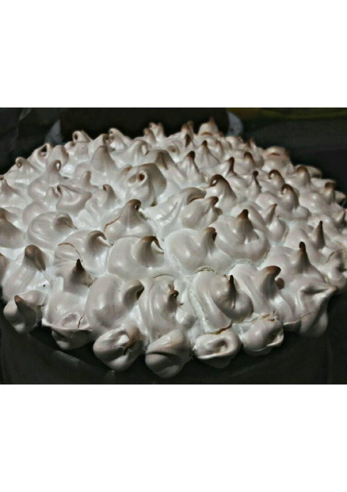 Una foto de Merengue suizo al microondas ♡