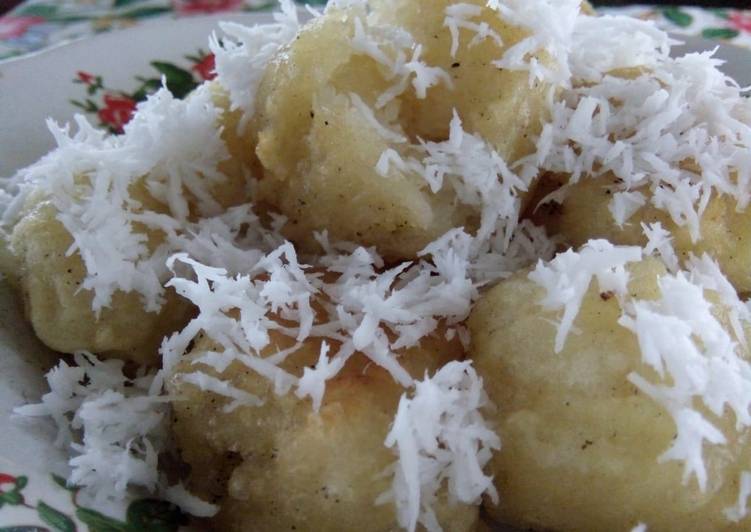 Cara Gampang Membuat Ketan Goreng Tabur Kelapa Anti Gagal