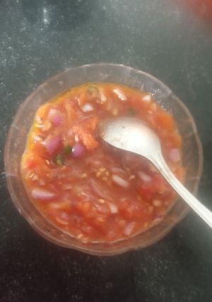পোড়া টমেটোর চাটনি (pora tometor chatni recipe in bengali) রেসিপির প্রধান ছবি