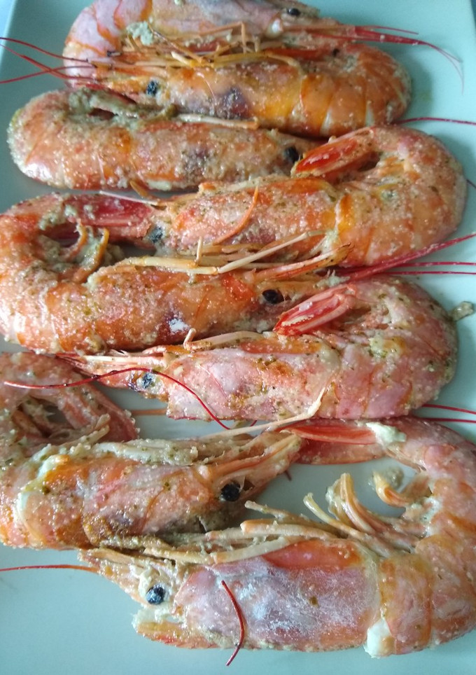 Una foto de Langostinos al horno