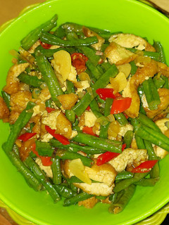 Foto resep Oseng kacang panjang