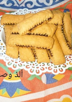 صورة لوصفة قراقيش بالعجوة 💞