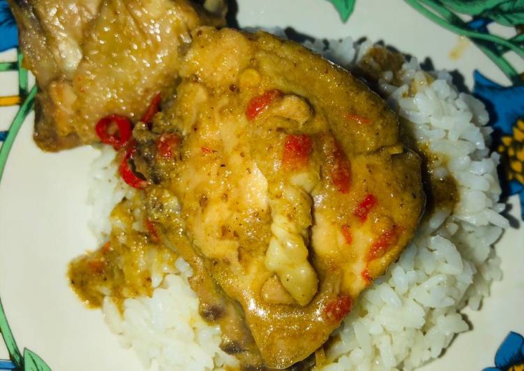 Resep 47? Ayam kemiri / opor ayam Anti Gagal