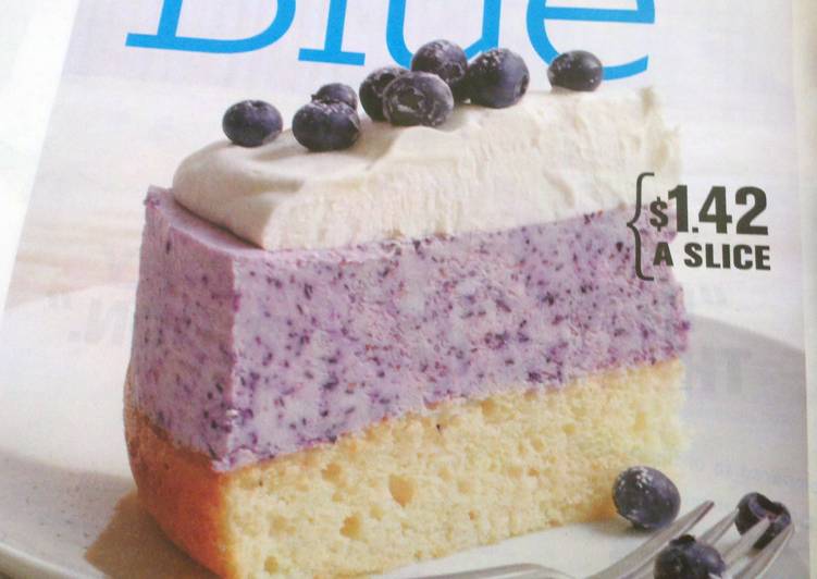 Recipe of Perfect frozen blueberry cheesecake