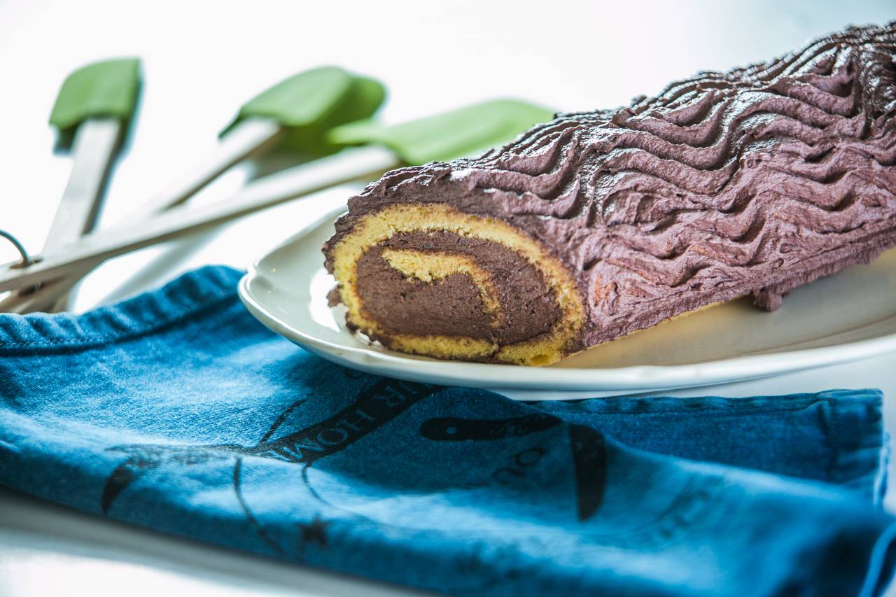 Az igazi cukrász fatörzs torta recept recept fotó