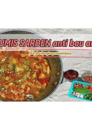 Foto resep TUMIS SARDEN ANTI BAU AMIS ‼️