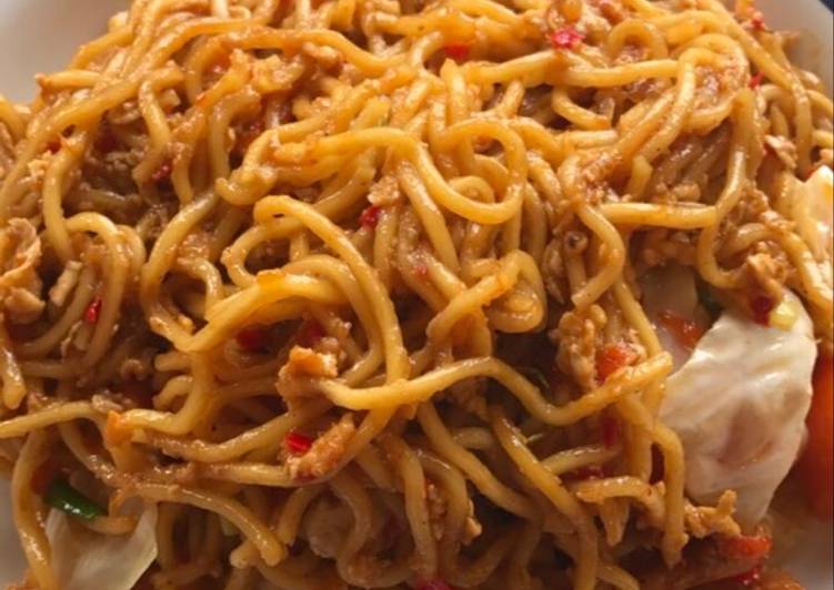 Resep Mie goreng jawa super pedes, Bisa Manjain Lidah