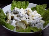 Trái cây tô trộn xốt mayonnaise