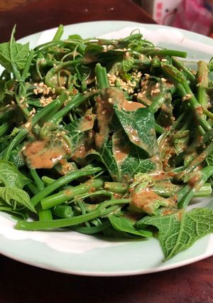 涼拌龍鬚菜 的食譜成品照片