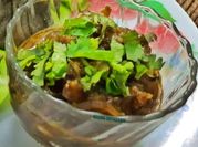 A picture of green chutney