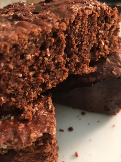Una foto de Brownie “sin azúcar”, light