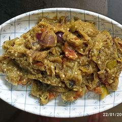 A picture of বেগুন পোড়া......