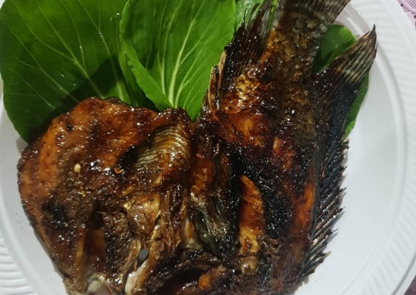 Ikan mujaer bakar