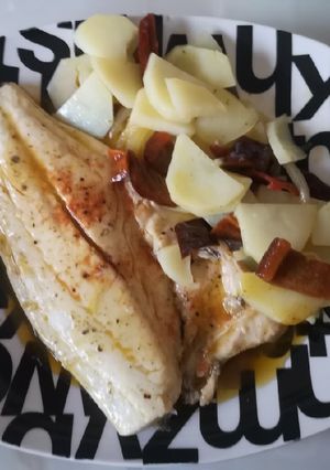 Una foto de Dorada a la plancha
