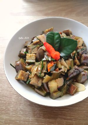 Foto resep Oseng Terong Pedas