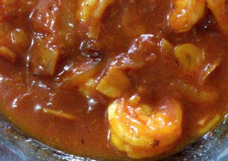 Cara Gampang Menyiapkan Udang Goreng Mentega Saos Padang, Lezat Sekali