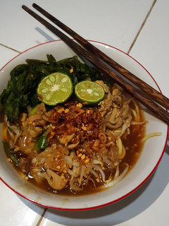 Foto resep Mie kangkung🍜