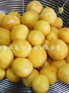 夜市小吃『地瓜球』 的食譜成品照片