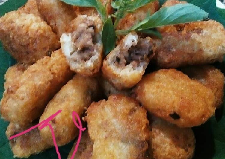 Resep: Combro Renyah (singkong tanpa diperas) yang Enak