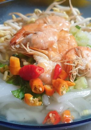 Foto resep Pho Vietnam with shrimp