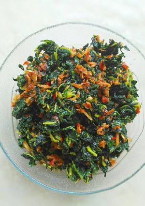 Foto resep Oseng daun pepaya teri