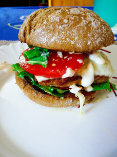 "Fitness" burger 🍔 recept fotója