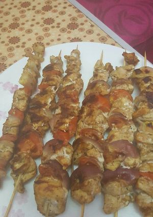 صورة لوصفة شيش طاووق