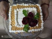 A picture of curd sandwich