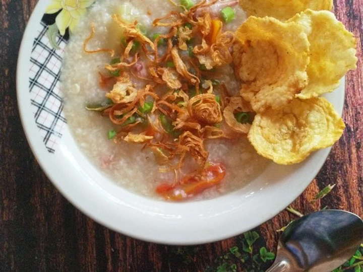 Langkah Mudah untuk Membikin Resep Bubur Sup Ayam Slow Cooker yang Enak Banget Anti Ribet, Mantap Sekali