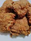 Shallow-fried fried chicken