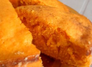 Una foto de Budín de zanahoria y naranja fácil 🧡