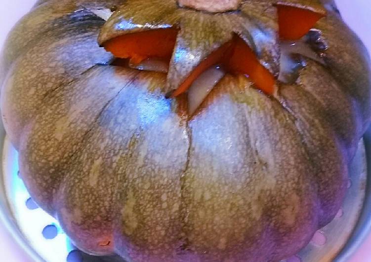Serikaya labu kuning/dessert thai pumpkin??