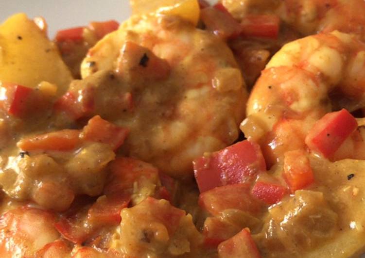 Curry de Camarão com Ameixa - Tudogosreceitas