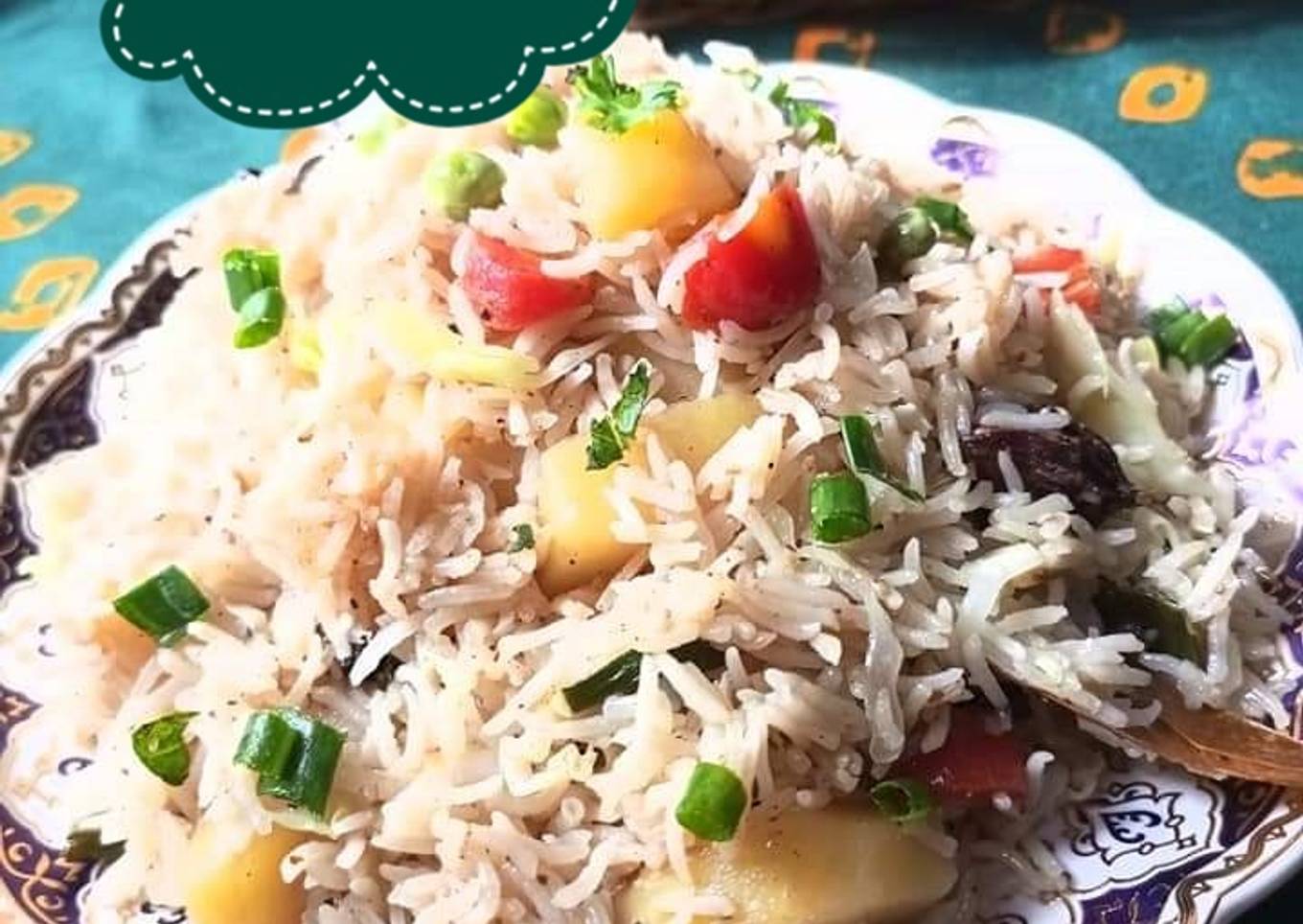 Chinese vegetable pulao