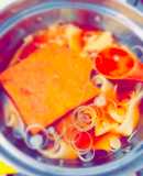 Fideos Udon con QUITSUNE Japonés QUITSUNEUDON🇺🇾🇯🇵きつねうどん