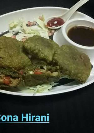 A picture of Veggies green packet.