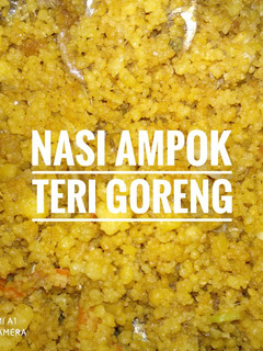 Foto resep Nasi ampok teri goreng
