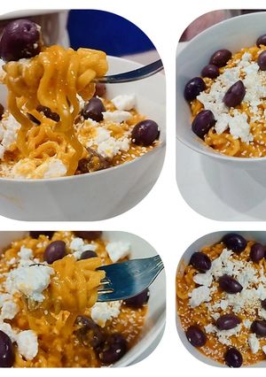 صورة لوصفة النودليز على طريقتي