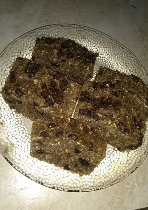 Una foto de Budín de avena con chip