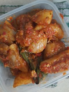 Foto resep Jengkol balado aroma daun jeruk