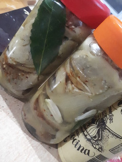 Una foto de Berenjenas al escabeche
