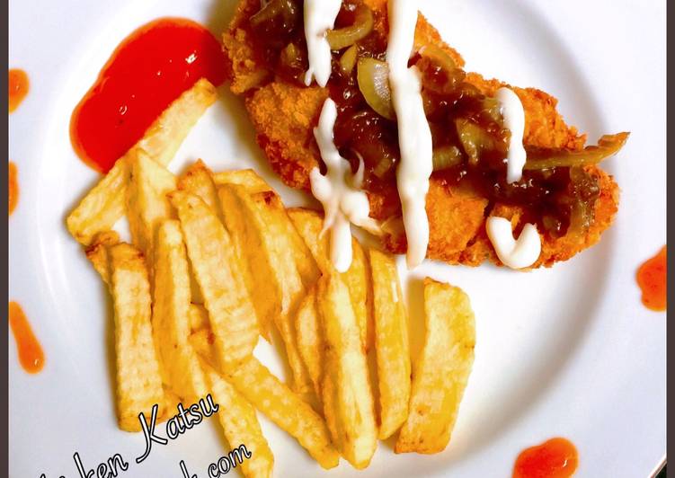 Cara Buat Chicken Katsu sederhana Enak Dan Mudah