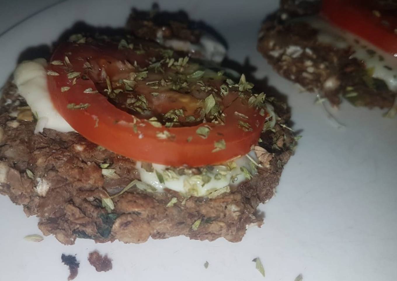 Hamburguesa de lenteja sin huevo y avena 馃槉馃檶