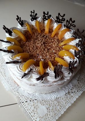 Oroszkrém torta recept fotója