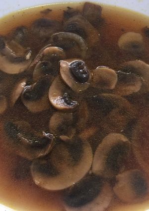 Una foto de Sopa de Champiñones a la Jillo al estilo Sonorense