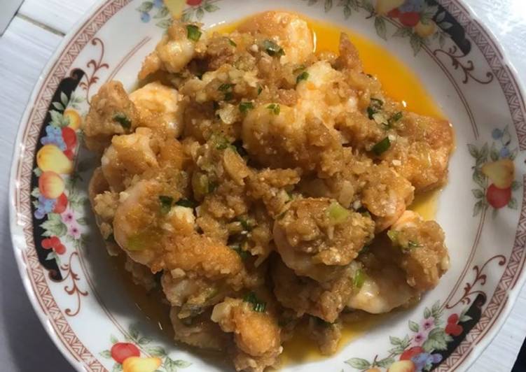 Resep Terbaik Udang Saus Telur Asin alaKala Sedap