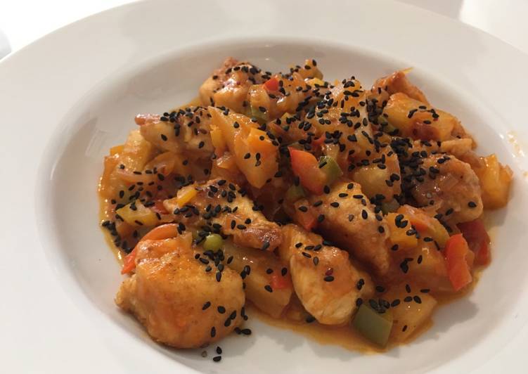 Simple Way to Prepare Award-winning Sweet and sour chicken