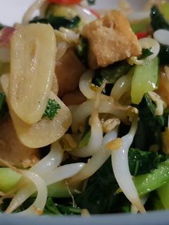 Foto resep Tumis toge sawi
