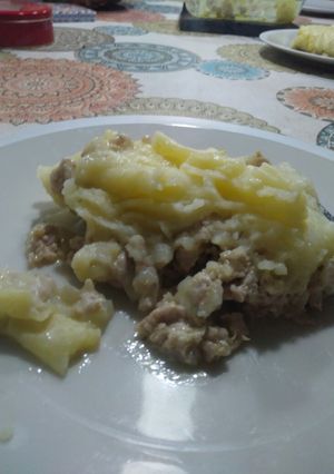 Una foto de Pastel de papas (de pollo)