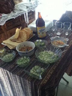 Una foto de Ceviche de Soya texturizada